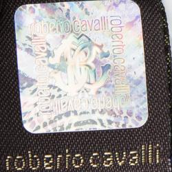 Pre Owned Roberto Cavalli Multicolor Floral Printed Flared Bottom Pants 8 Yrs