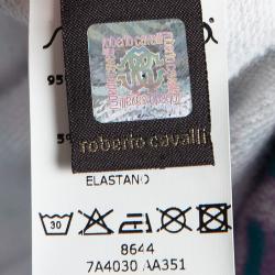 Roberto Cavalli Multicolor Leopard Printed Tracksuit 10 Yrs