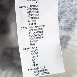 Pre Owned فستان بلوفر روبرتو كافالي رصاصي نقش الشعار رقبة مستديرة 10 سنوات