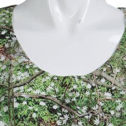 Pre Owned Roma e Toska Green Printed Sleeveless Dress 12 Yrs 