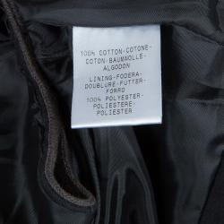 Pre Owned معطف ستيلا مكارتني كيدز ميليتري بلا أكمام  رصاصي قصير 6 سنوات