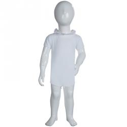 Pre Owned سالوبيت تارتين ايه شوكولا قطن جيرسيه أبيض بكشكشة مزينة 18 شهر