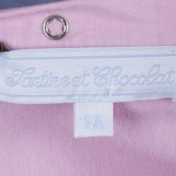 Tartine Et Chocolat Pink Embroidered Collar Detail Onesie 1 Yr