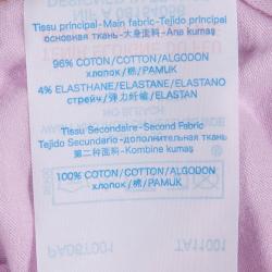 Tartine Et Chocolat Pink Embroidered Collar Detail Onesie 1 Yr