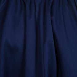 مملوكة مسبقًا Tartine Et Chocolat Blue Cotton Floral Applique Sleeveless Dress 10 Yrs