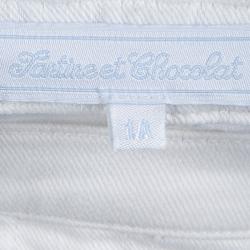 Tartine Et Chocolat White Denim Jeggings 1 Yr