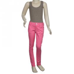 Tommy Hilfiger Pink Cotton Pants 6 Yrs