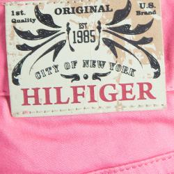 Tommy Hilfiger Pink Cotton Pants 6 Yrs
