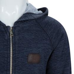 Pre Owned Dolce and Gabbana Washed Indigo Terry Hooded Sweatshirt 4 Yrs