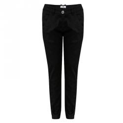 Pre Owned Young Versace Black Cotton Denim Jeans 8 Yrs