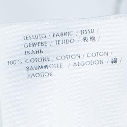 مملوكة مسبقًا تيشيرت أليكساندر مكوين أبيض رجالي مطبوع L