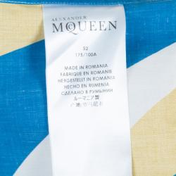 Alexander McQueen Men's Multicolor Abstract Shirt XL