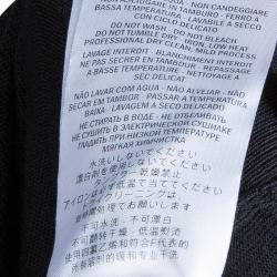 Pre Owned Alexander McQueen Black Knit V-Neck Sweater L