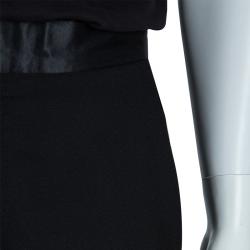 Alexander McQueen Black Tux Wool Trousers M