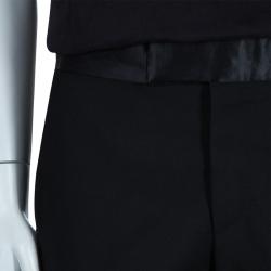 Alexander McQueen Black Tux Wool Trousers M