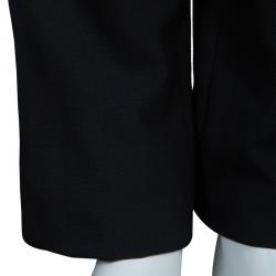 Alexander McQueen Black Tux Wool Trousers M