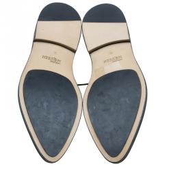 Pre Owned Alexander McQueen Black and White Derby Size 43 