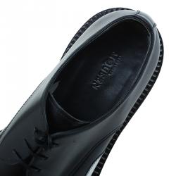 Pre Owned Alexander McQueen Black and White Derby Size 43 