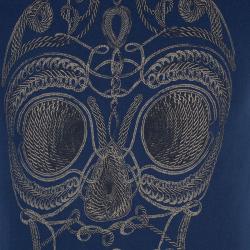 Alexander McQueen Blue Skull Men's T-Shirt S