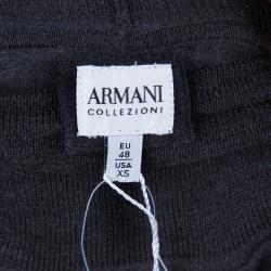 Armani Collezioni Grey Turtleneck Sweater M