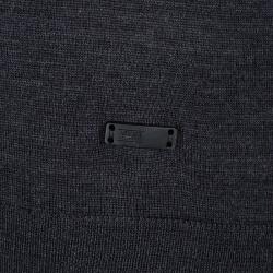 Armani Collezioni Grey Turtleneck Sweater L