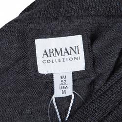 Armani Collezioni Grey Turtleneck Sweater L