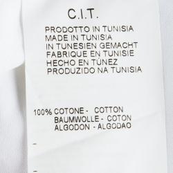 Pre Owned Armani Collezioni White Cotton Long Sleeve Shirt XXXL