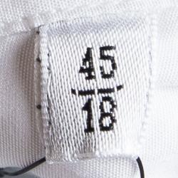 Pre Owned Armani Collezioni White Cotton Long Sleeve Shirt XXXXL