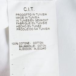 Pre Owned Armani Collezioni White Cotton Long Sleeve Shirt XXXXL