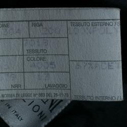 Pre Owned بليزر أرماني كوليزيوني رجالي أسود M