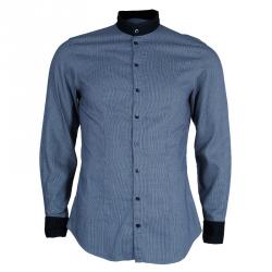 Pre Owned Armani Collezioni Men's Monochrome Shirt M