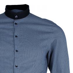 Pre Owned Armani Collezioni Men's Monochrome Shirt M