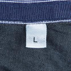 مملوكة مسبقًا Armani Collezioni Men's Grey Shirt L