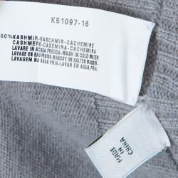 Armani Collezioni Men's Grey Cashmere Pullover M