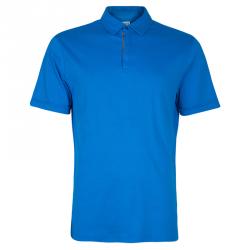 Pre Owned Armani Collezioni Men's Blue Polo Shirt XXL