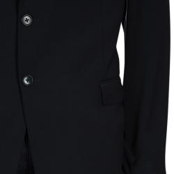Pre Owned Armani Collezioni Men's Black Blazer XL