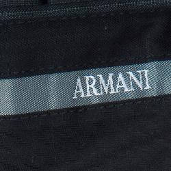 Pre Owned Armani Collezioni  Grey Striped Trousers XXL