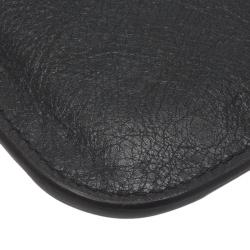 Pre Owned Balenciaga Black Leather iPhone 5/5S Case