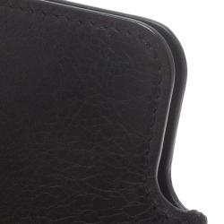 Pre Owned Balenciaga Black Leather iPhone 5/5S Case