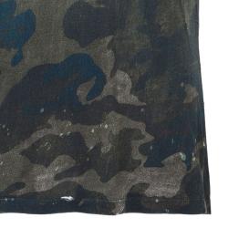 Pre Owned Balmain Mens Camouflage T-Shirt L