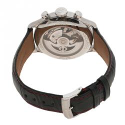 Baume & Mercier White Stainless Steel UAE Limited Edition Capeland 10096 Men's Wristwatch 44MM