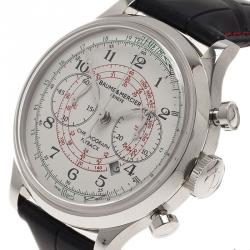 Baume & Mercier White Stainless Steel Capeland UAE Limited Edition Men's Wristwatch 44MM