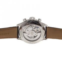 Baume & Mercier White Stainless Steel Capeland UAE Limited Edition Men's Wristwatch 44MM