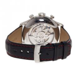Baume & Mercier White Stainless Steel Capeland UAE Limited Edition Men's Wristwatch 44MM