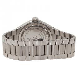 Pre Owned Baume & Mercier Black Stainless Steel Riviera Men's Wristwatch 40MM