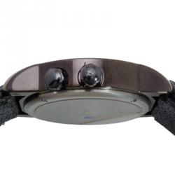 Pre Owned Baume & Mercier Black Stainless Steel Formula S Men's Wristwatch 34MM