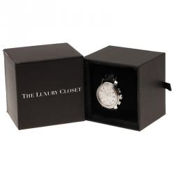 Baume & Mercier Black Stainless Steel Capeland Men's Wristwatch 38MM