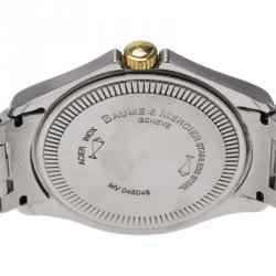 Baume & Mercier Two Tone Stainless Steel MV045045 Men's Wristwatch 36MM