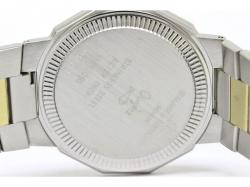 Baume & Mercier Black 18K Yellow Gold and Stainless Steel Diamond Riviera Men's Wristwatch 34MM