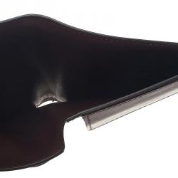 Pre Owned Berluti Brown Woven Leather Bifold Wallet